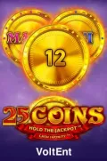 25 coins en BISON777 COM
